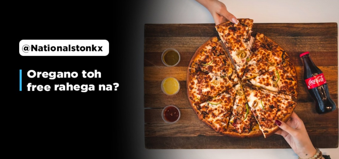 Pizza Topping Charged 18 GST