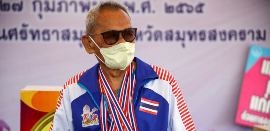 Sawang Janpram creates record by completing 100 meter race in 27.08 second 