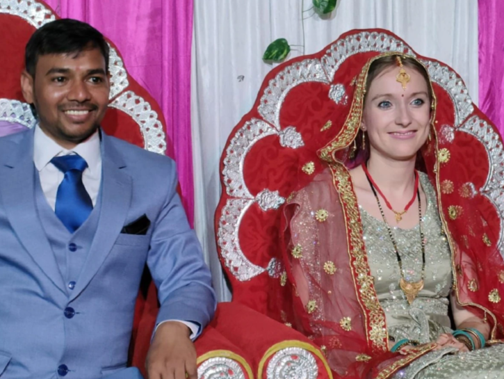 german woman marries bihar man 