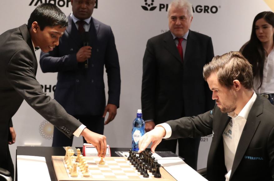 India's chess wizard Praggnanandhaa stuns world champion Magnus Carlsen –  Checkout his accomplishments