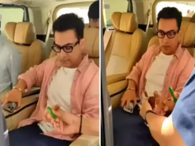 Laal Singh Chaddha Actor Aamir Khan Trolled Over Smoking Pipe, Cheap Lighter