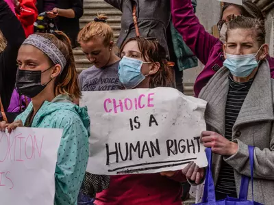 'Keep your laws off my body': Protesters Take To Streets In The US For Abortion Rights