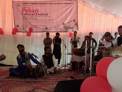 First Cultural Festival Held Near LoC In Kashmir
