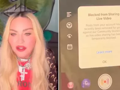 Madonna Banned From Instagram Live For Sharing Nude Pictures