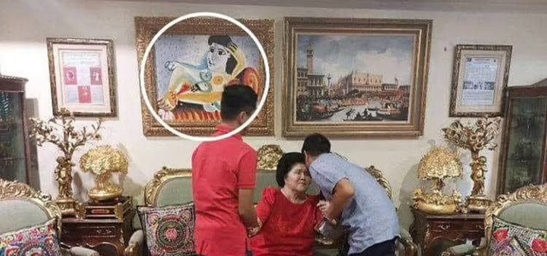 Missing Picasso Painting Spotted At Former Philippines First Lady S Home   Missing  Picasso Painting Spotted At Home Of Former Philippines First Lady 627f696a26e73 