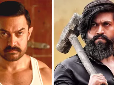 The Hindi version of KGF: Chapter 2 has beaten the lifetime collection of Dangal, and has thus become the second highest grossing hindi film. The top two 'Hindi' films are now from Telugu and Kannada industries.