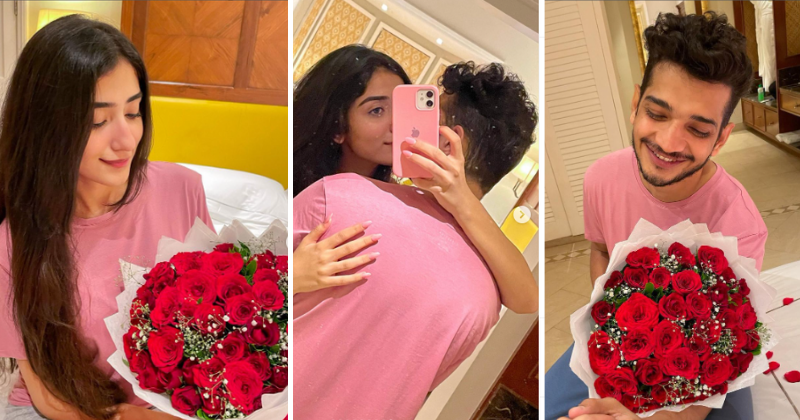 Munawar Faruqui Surprises His Girlfriend Nazila Sitaishi With A Romantic Date On Her Birthday 0397