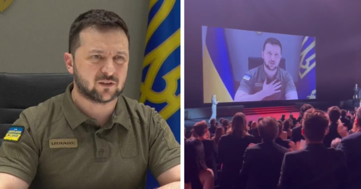 Ukrainian President Volodymyr Zelenskyy Quotes Charlie Chaplin In His  Powerful Speech At Cannes 2022