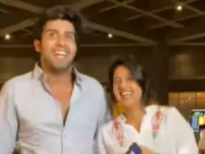 Lock Upp Fame Anjali Arora Introduces Boyfriend Aakash Sansanwal To World; Fans Say 'So Cute'