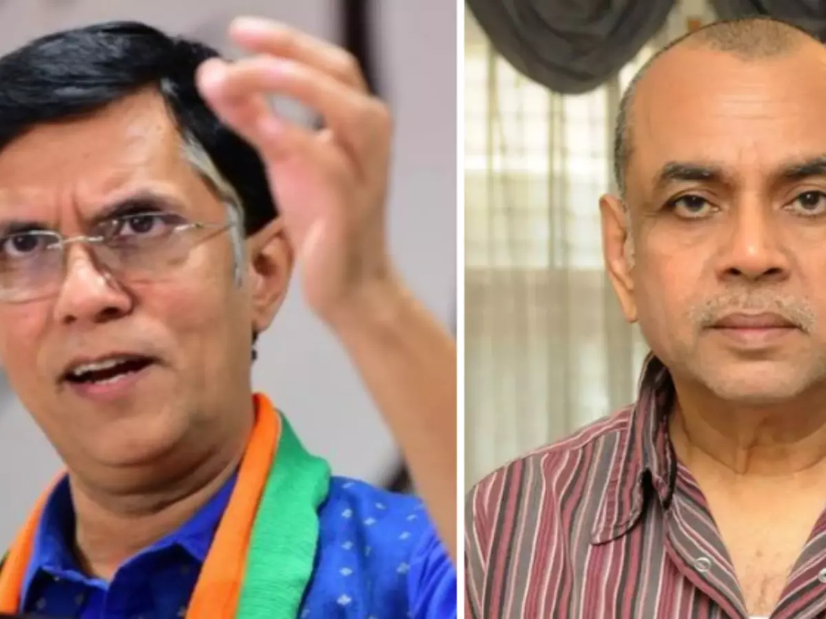 On Vinayak Damodar Savarkar's birth anniversary yesterday, a Twitter spat arose between Bollywood actor Paresh Rawal and Congress leader Pawan Khera. On Vinayak Damodar Savarkar's birth anniversary yesterday, a Twitter spat arose between Bollywood actor Paresh Rawal and Congress leader Pawan Khera.