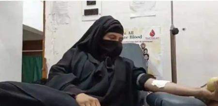 Mulim women Blood Donate to Hindu Women