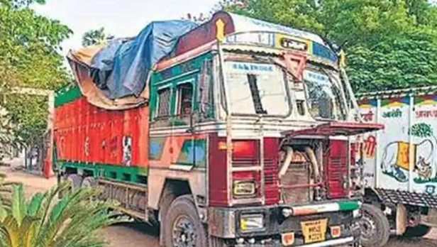 bihar alcohol smuggling in truck