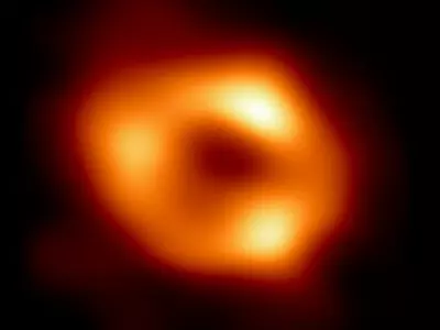 Astronomers Reveal First Image Of The Black Hole In Milky Way Galaxy's Heart