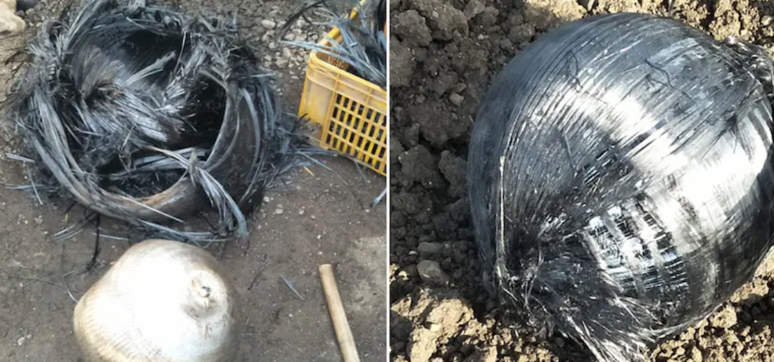 Metal Balls Fall From Sky In Gujarat