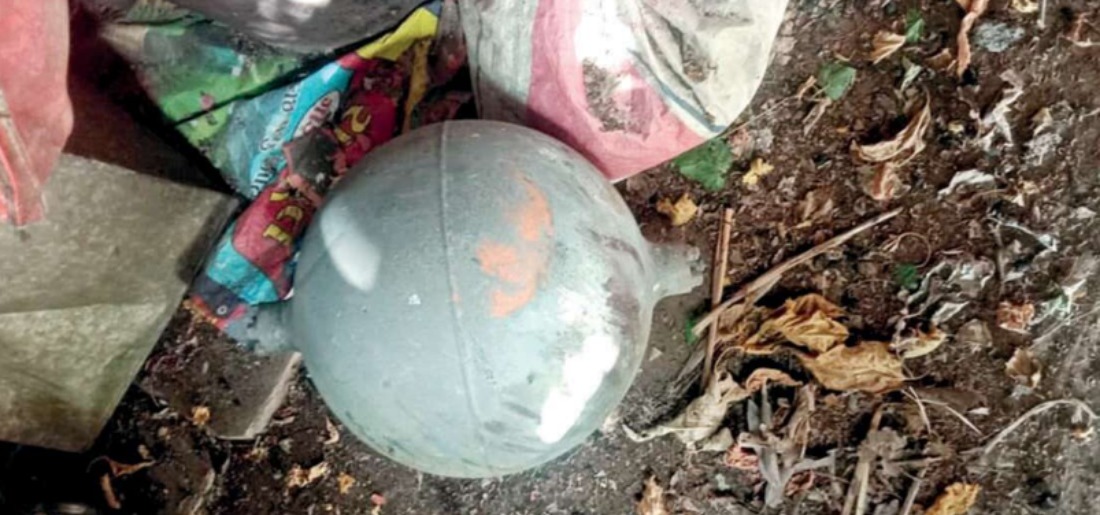 Metal Balls Fall From Sky In gujarat