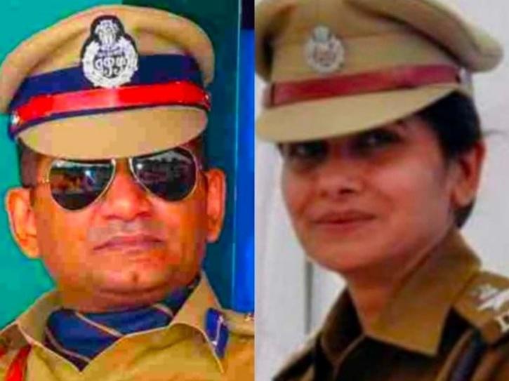 IPS officer Preeti Chandra and Her Husband Pathak