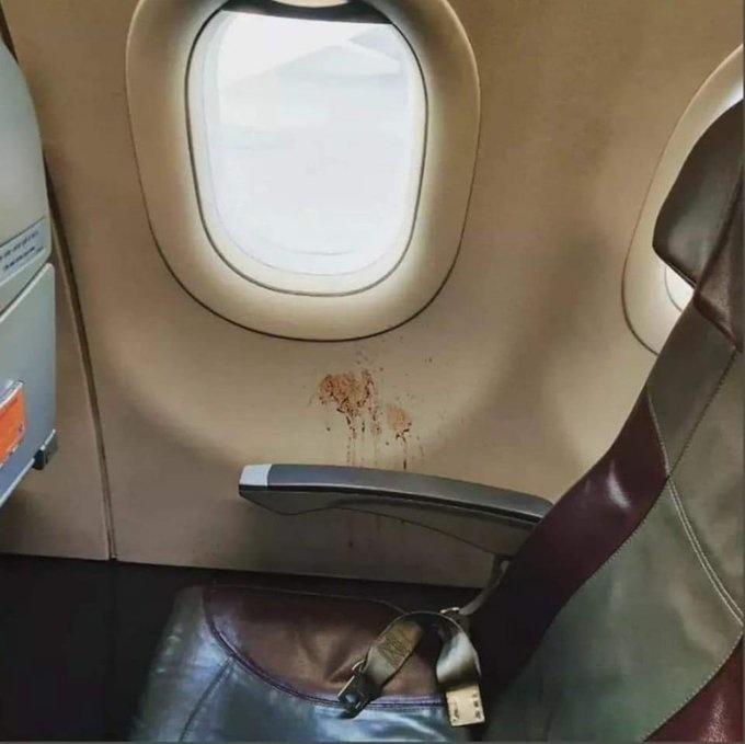 IAS Awanish Saran shares photo of paan stains on flight window twitter reacts 