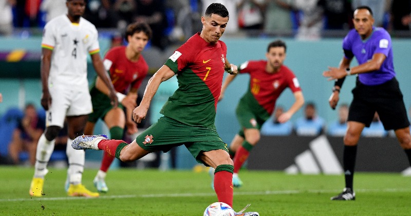 FIFA World Cup: Cristiano Ronaldo 1st Male Player To Score In 5 Editions