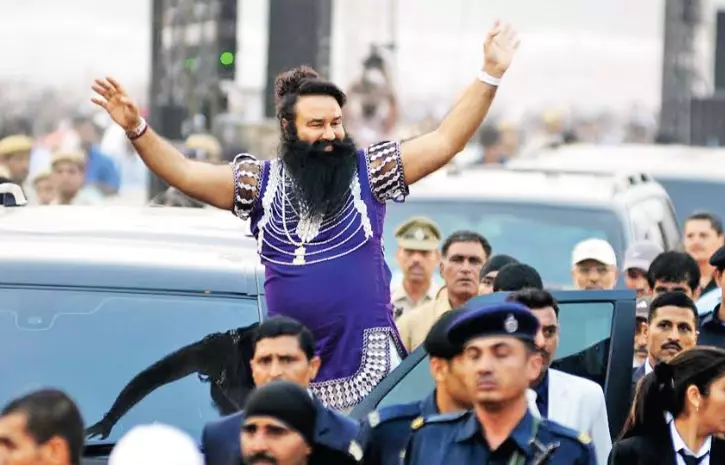 Out On Parole, Rape Convict Dera Chief Ram Rahim Celebrates By Cutting ...