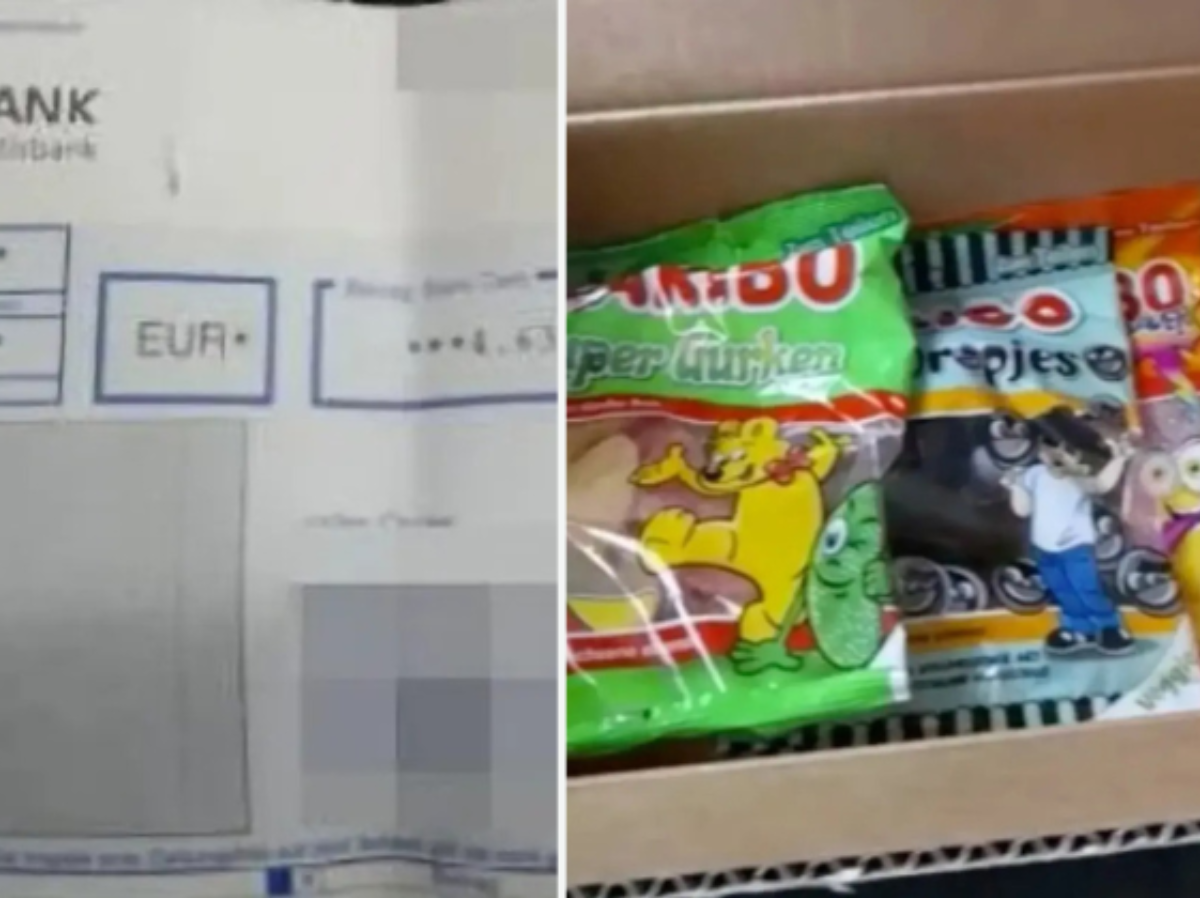 Haribo Rewards Man Who Found Its $4.8 Million Check with Candy