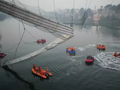 Deadliest Bridge Collapsed In Indian