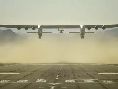 World’s Largest Plane Takes Flight With Hypersonic Vehicle For The First Time