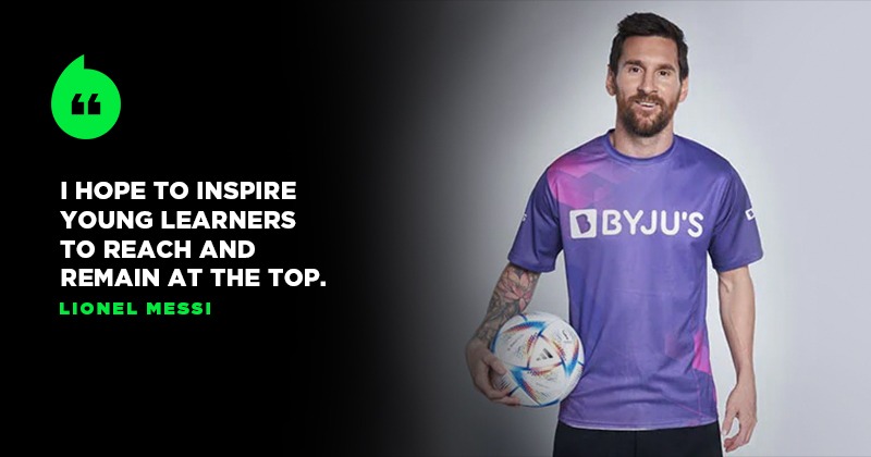 Lionel Messi Is BYJU'S Global Brand Ambassador For