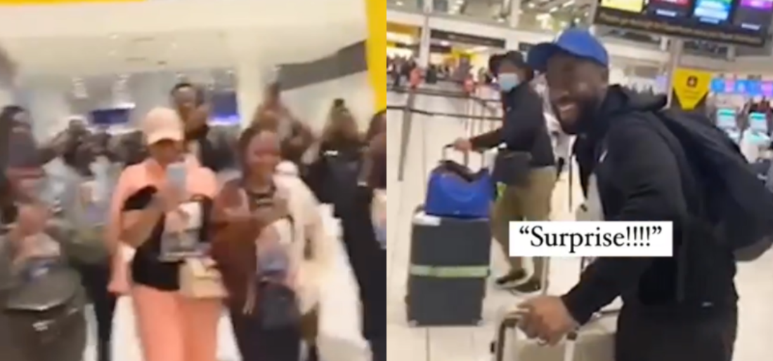 Husband Gets A Surprise On His 40th Birthday Trip From Wife