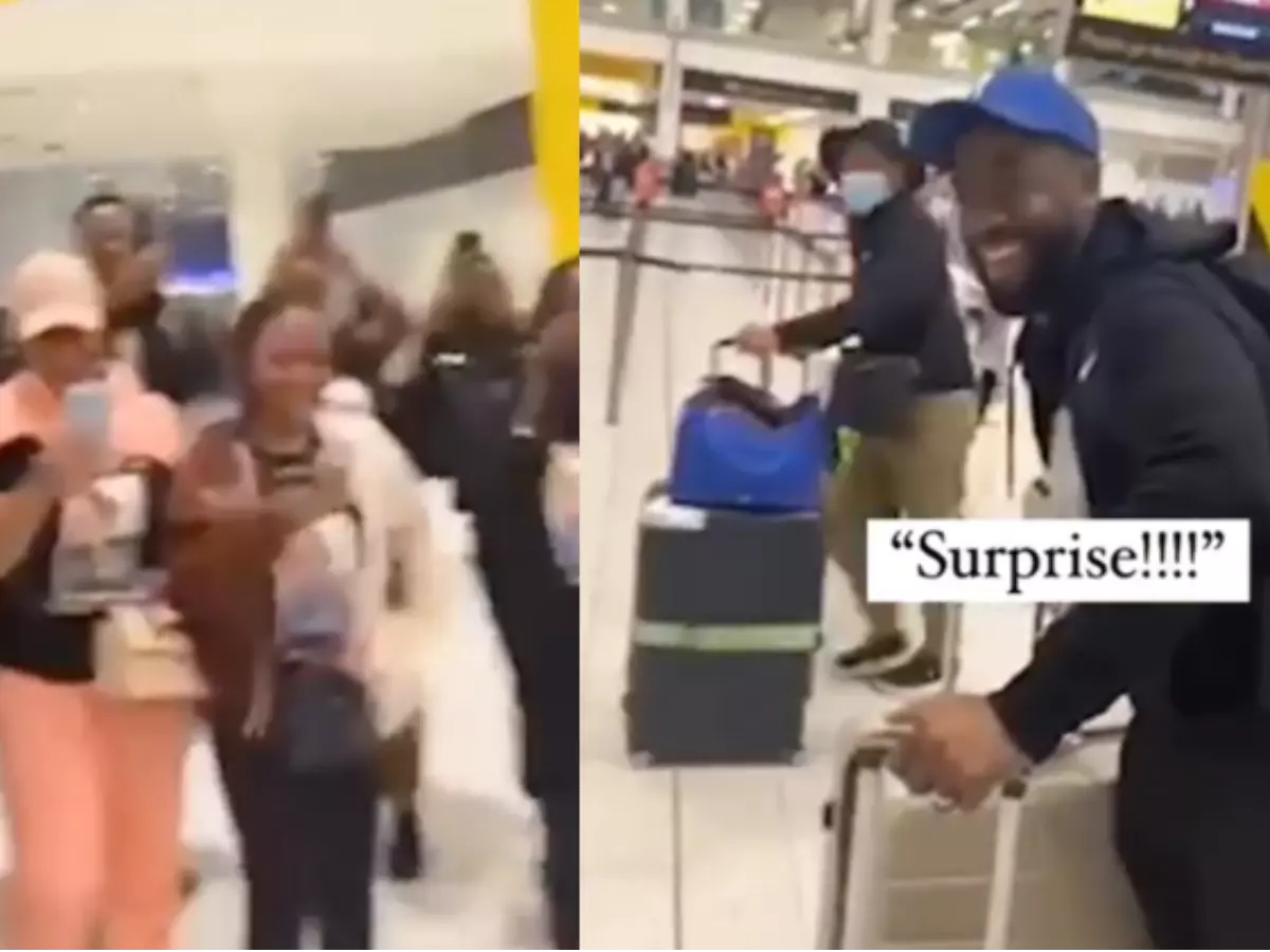 Husband Gets A Surprise On His 40th Birthday Trip From Wife Husband Gets A Surprise On His 40th Birthday Trip From Wife