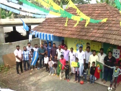 FIFA World Cup 2022 Kerala Football Fans Bought House to Watch Football 