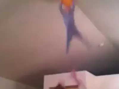 Man Throws Child In Air
