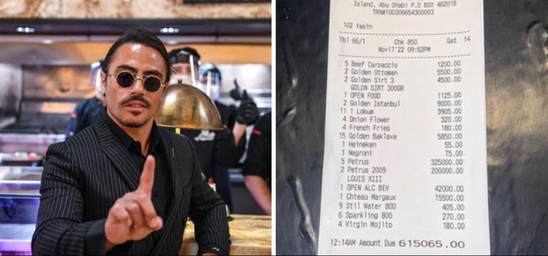 Group Spends Rs 1.36 Crore In Salt Bae's Restaurant