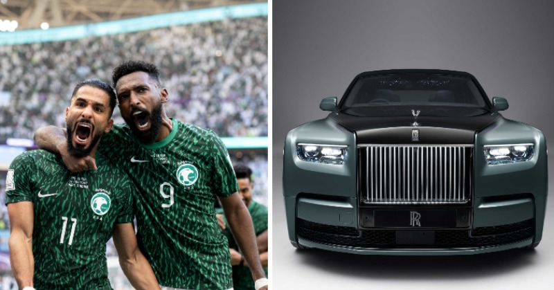 Saudi Arabia Football Team Gifted a Rolls-Royce