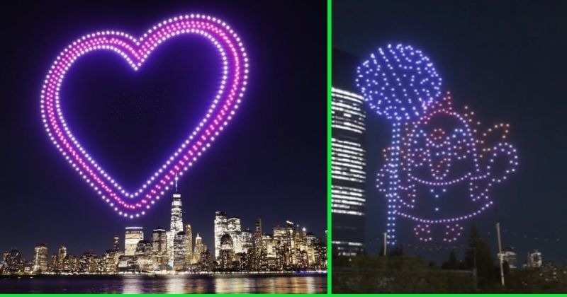 A 500-drone fleet lit up a Candy Crush ad over New York City. Night sky ads  drive a wedge between humans and nature, astronomers say.