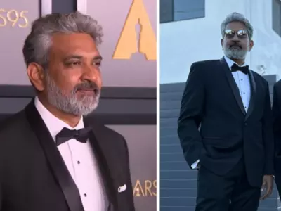 'GOAT Of Indian Cinema', SS Rajamouli's Dashing Look Steals The Show At Governors Awards In LA