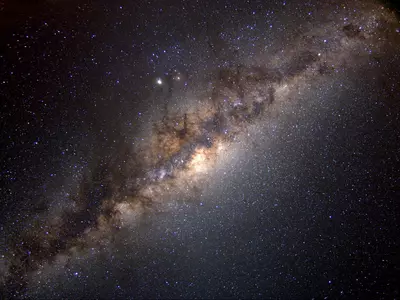 Massive 'Extragalactic Structure' Found Lurking Behind The Milky Way
