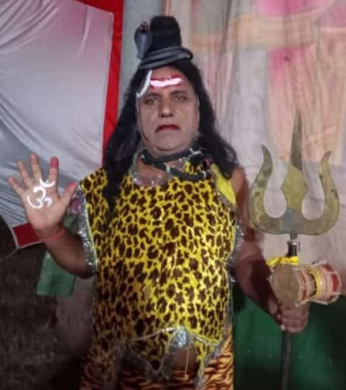 The man who played Lord Shiva in Ramlila died of heart attack