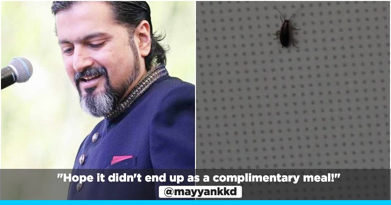 Grammy Winner Ricky Kej Spots Cockroach On Indigo Flight, Airline Responds ‘Insects Find A Way’