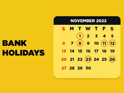 Bank Holidays November 2022