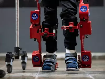 Robotic Exoskeleton Enables 8-Year Old Child With Disability To Walk Once Again