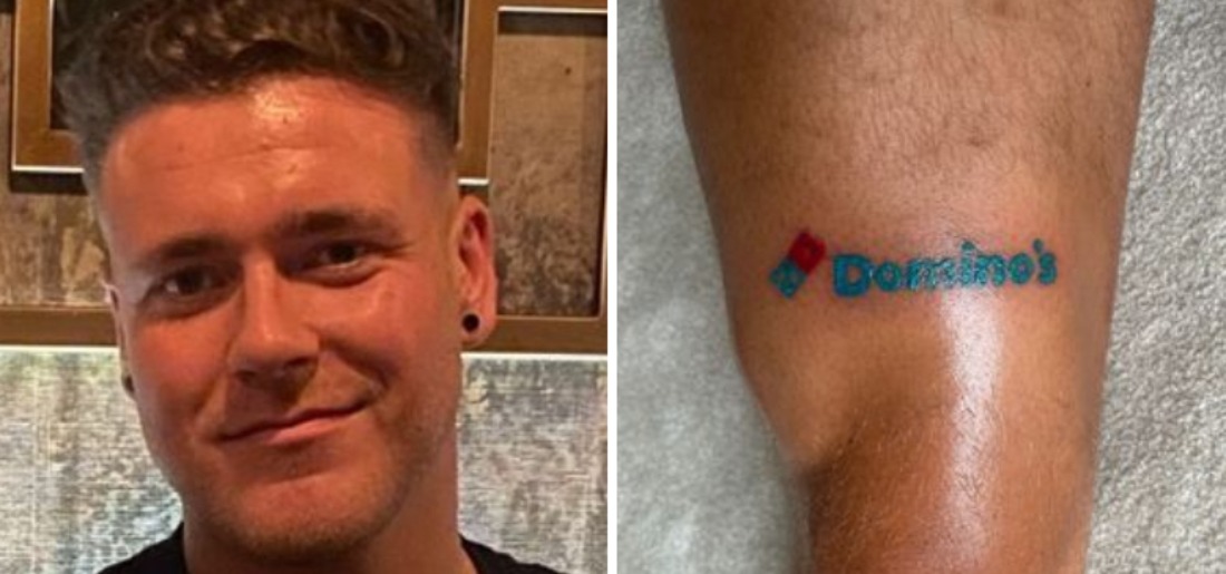 Dominos 100 Years of Free Pizza Backfired When 400 People Got Logo  Tattoos  by Eddie The Finanz  The Finanz  Medium
