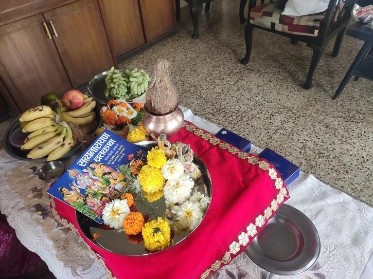 Satynarayan puja 