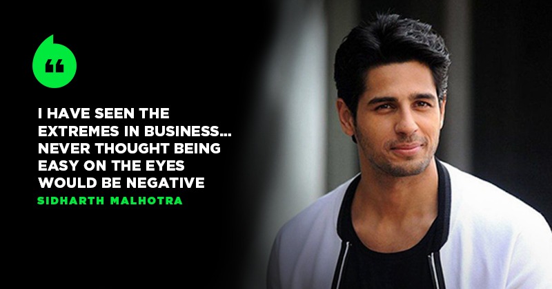 Sidharth Malhotra Says Good Looks Proved To Be 'Negative' In His Career;  'People Like To See Superficial Things..' - Entertainment