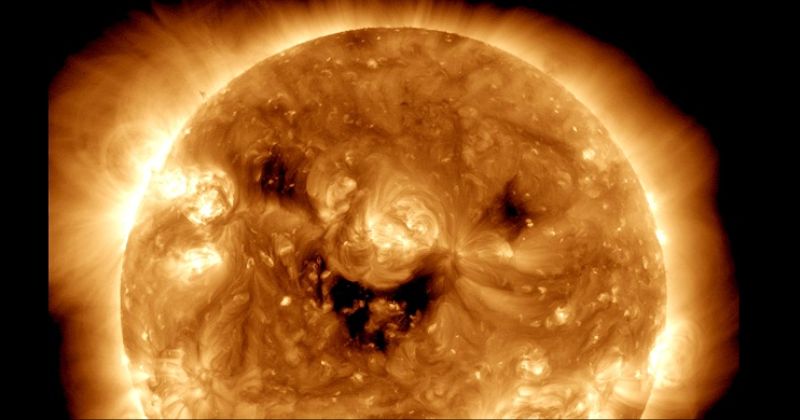 The Sun Is Smiling: NASA Captures Sun’s Cutest Picture Ever