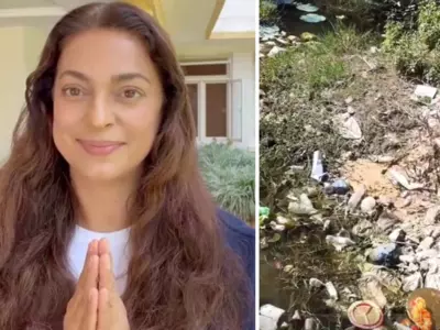 Juhi Chawla Raises Her Concern Over Stench In South Mumbai, Says 'It's Like Living In A Sewer'