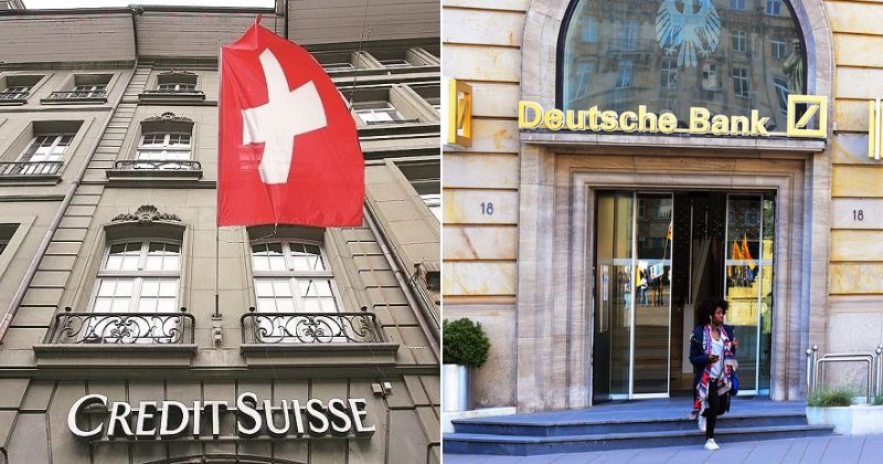 Credit Suisse and Deutsche Bank's Distressed Valuations Deepen Recession  Fears