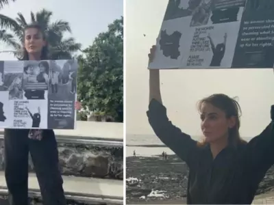 'Spineless Bollywood', People Question Why Nobody Supported Mandana Karimi's Anti-Hijab Protest