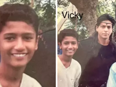 Vicky Kaushal's Father Sham Shares A Photo Of His Sons With Shah Rukh Khan From Askoa's Set
