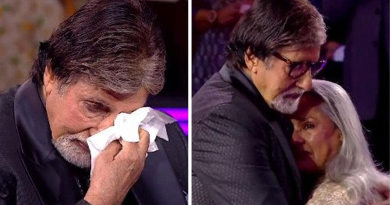 Amitabh Bachchan Breaks Into Tears After He Gets A Heartwarming ...