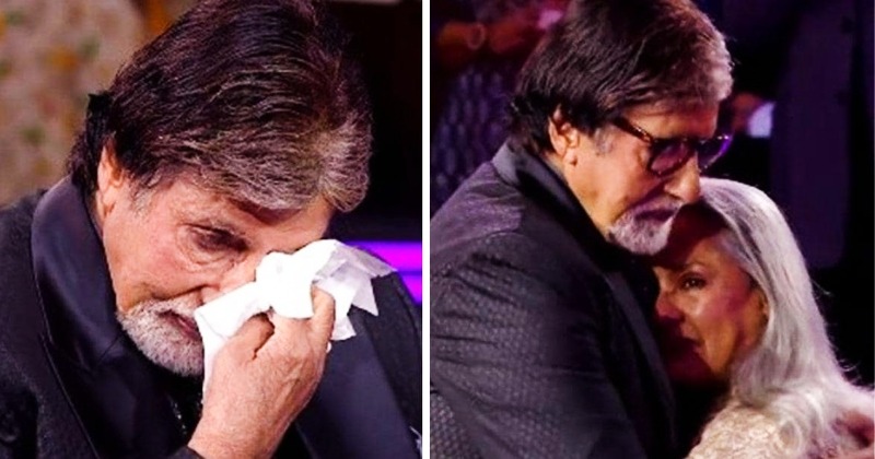 Amitabh Bachchan Breaks Into Tears After He Gets A Heartwarming ...